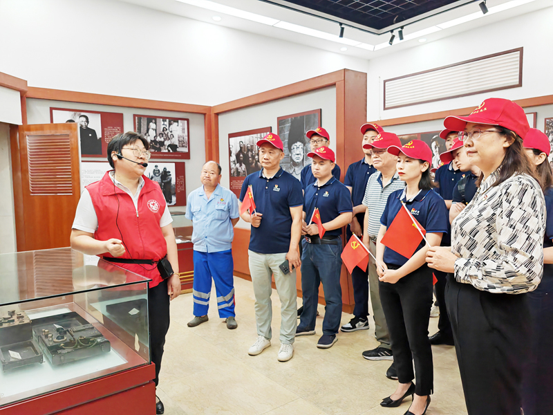 建党节 | cq9科技党支部开展系列活动庆祝建党102周年